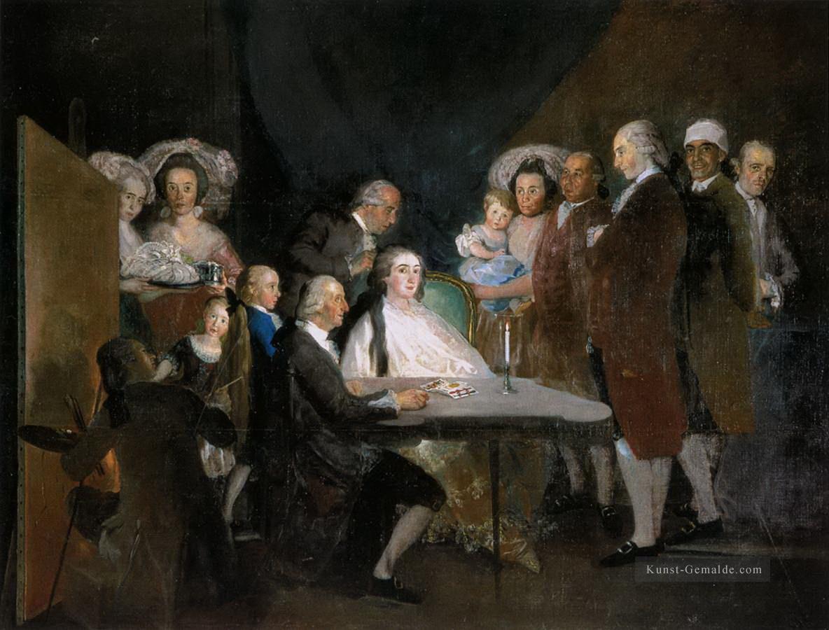 Die Familie des Infanten Don Luis Francisco de Goya Ölgemälde